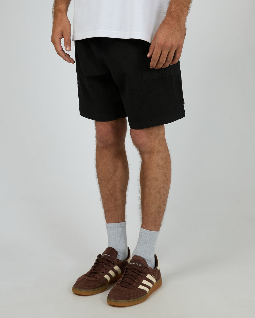 Patch Pocket Short Black