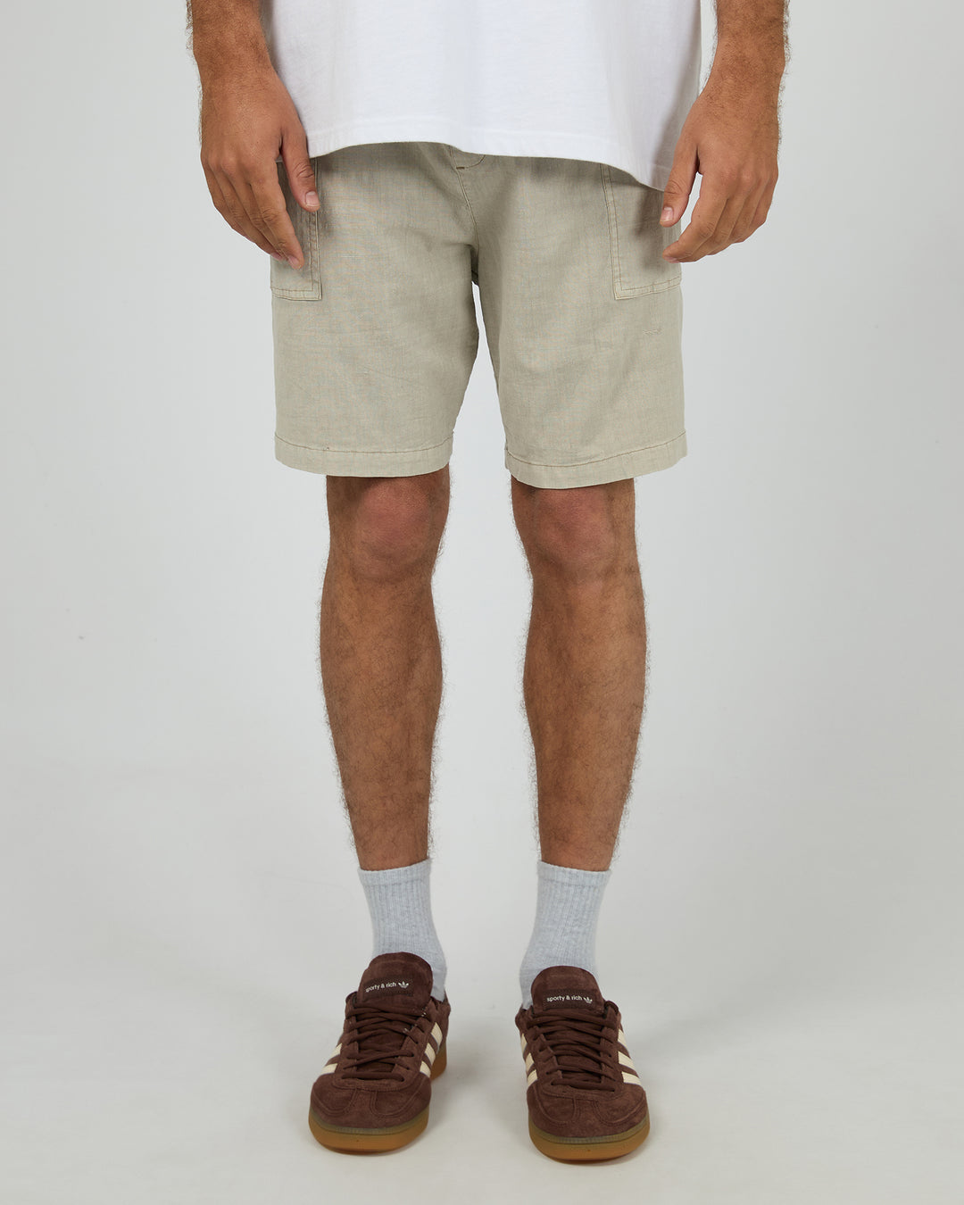 Patch Pocket Short Brown