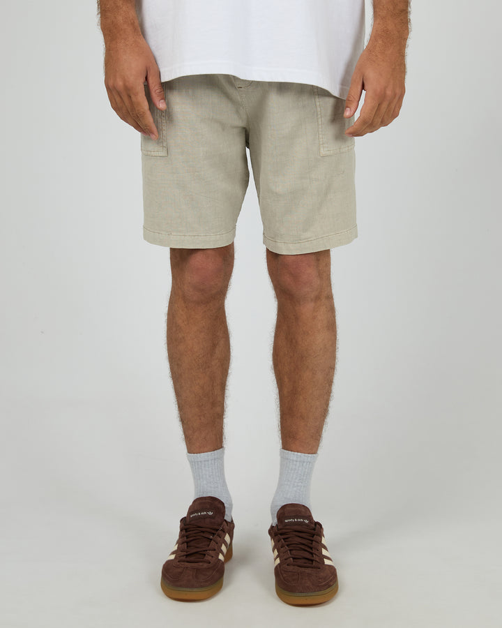 Patch Pocket Short Brown