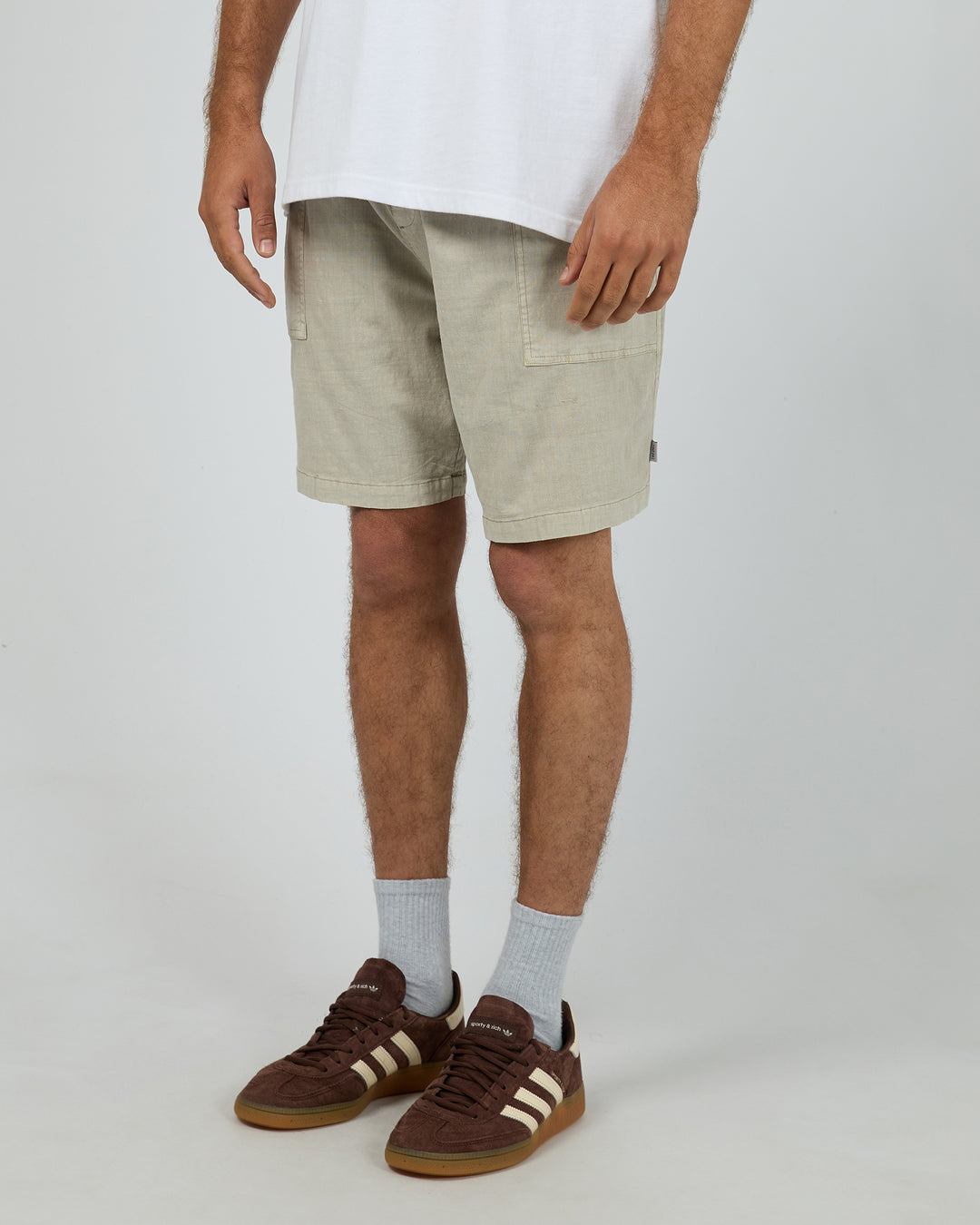 Patch Pocket Short Brown