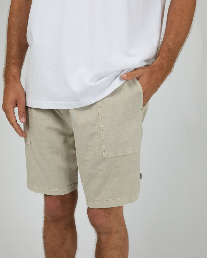 Patch Pocket Short Brown