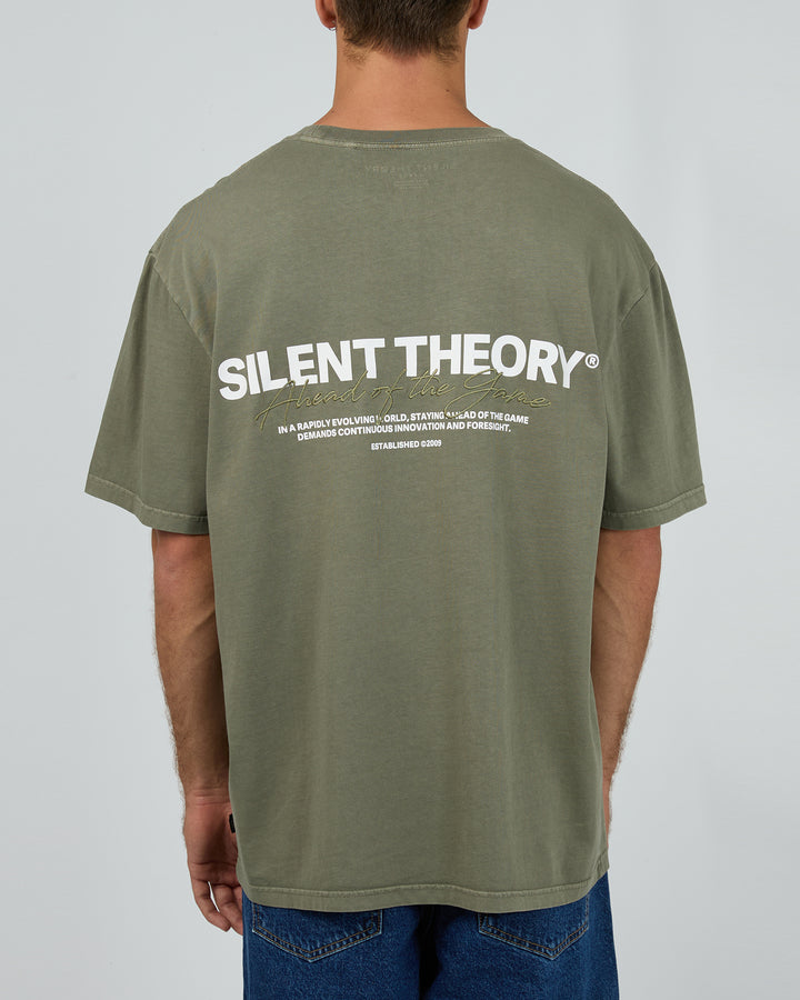 Stayin Ahead Tee Olive