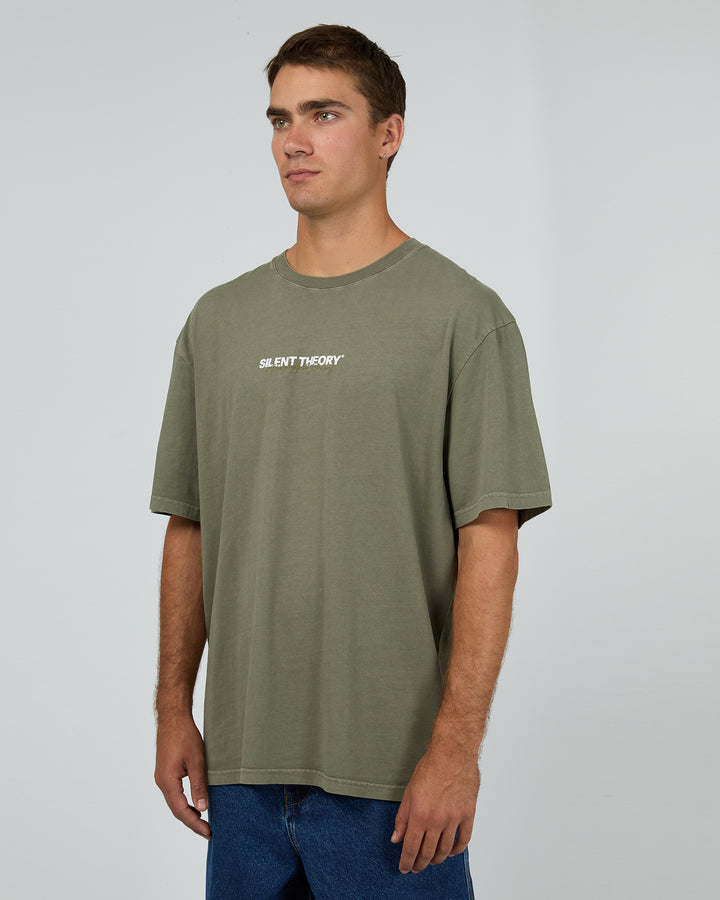 Stayin Ahead Tee Olive