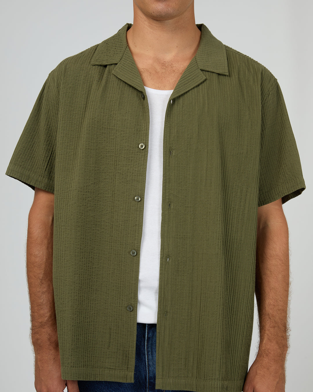 Conquor Short Sleeve Shirt Olive