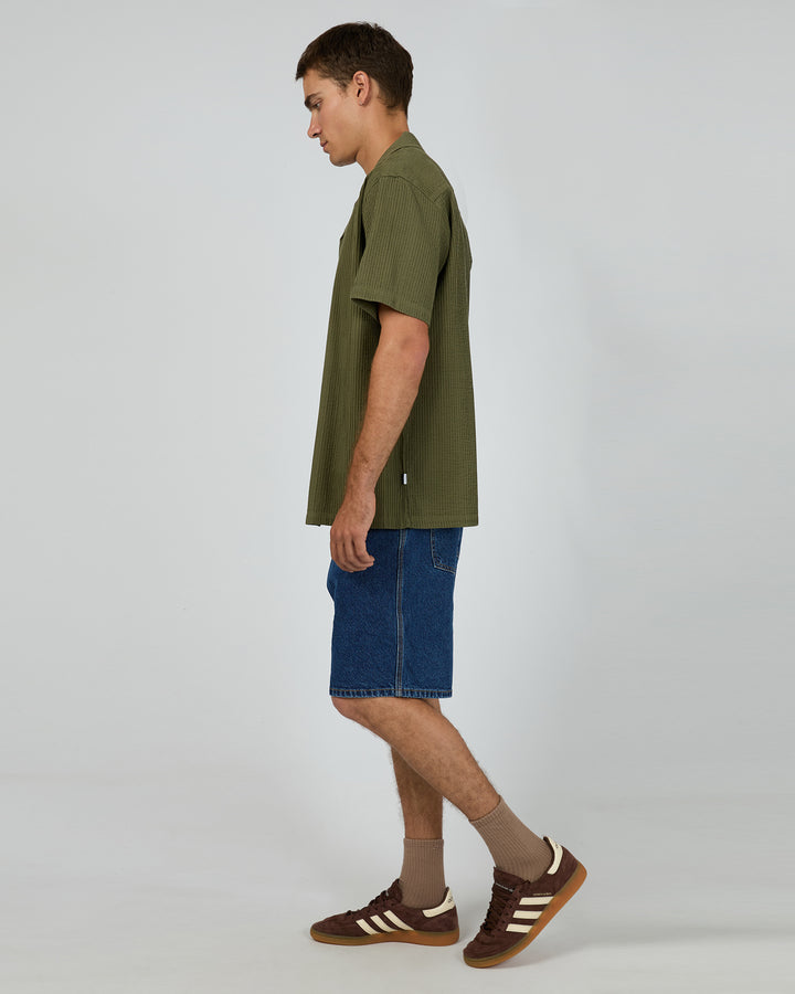 Conquor Short Sleeve Shirt Olive