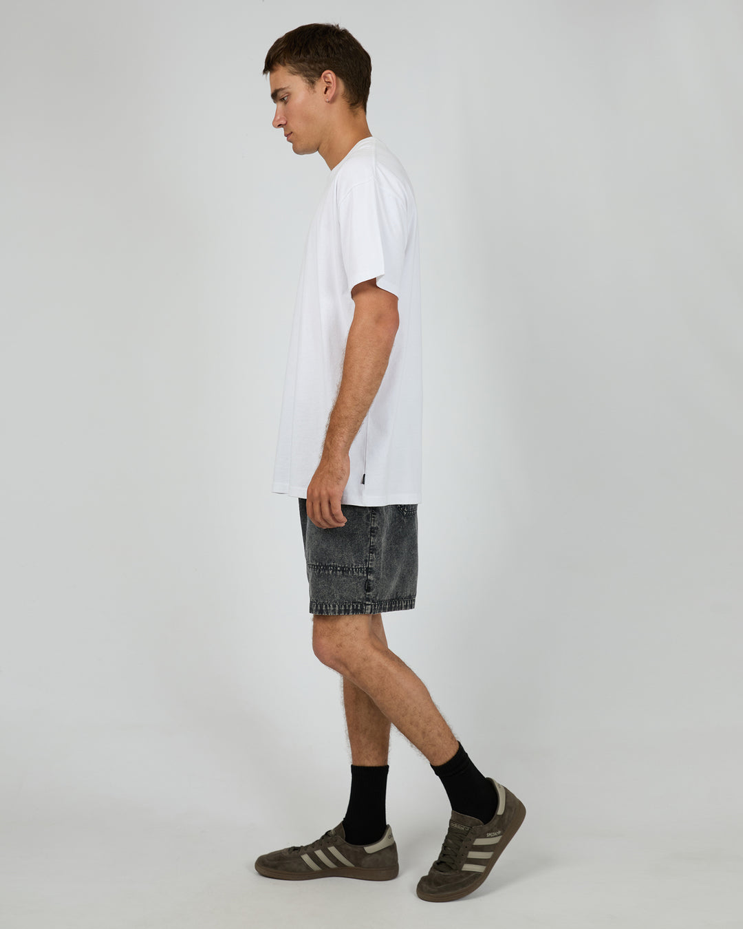 All Rounder Short Washed Black