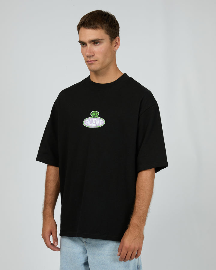 World Box Tee Black