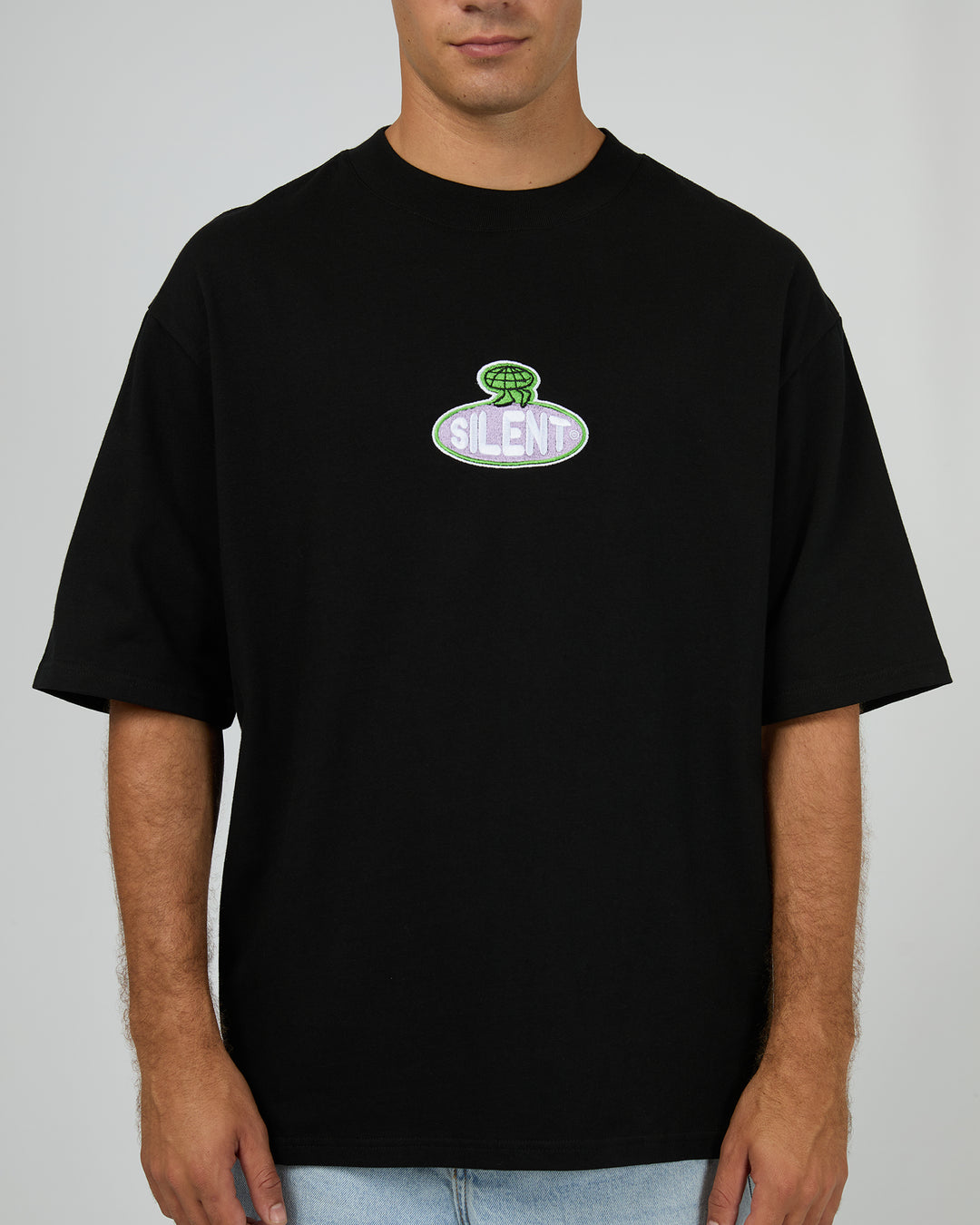 World Box Tee Black