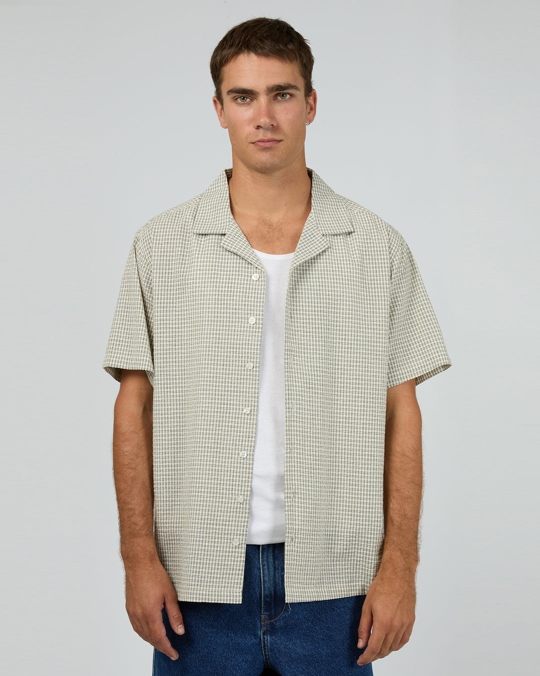 Flinders Short Sleeve Shirt White