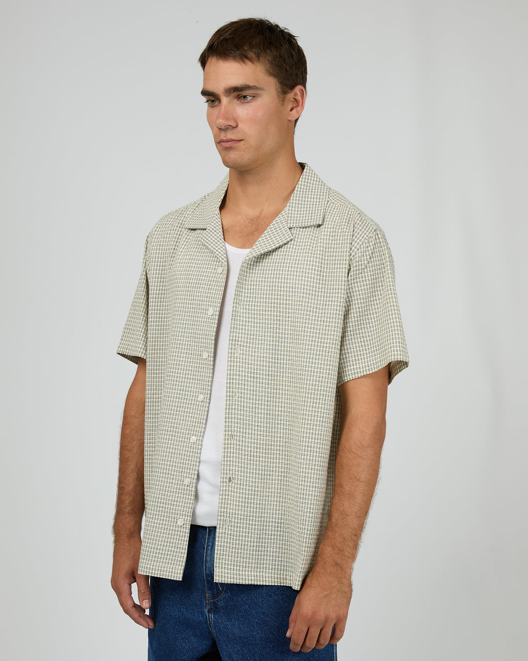 Flinders Short Sleeve Shirt White