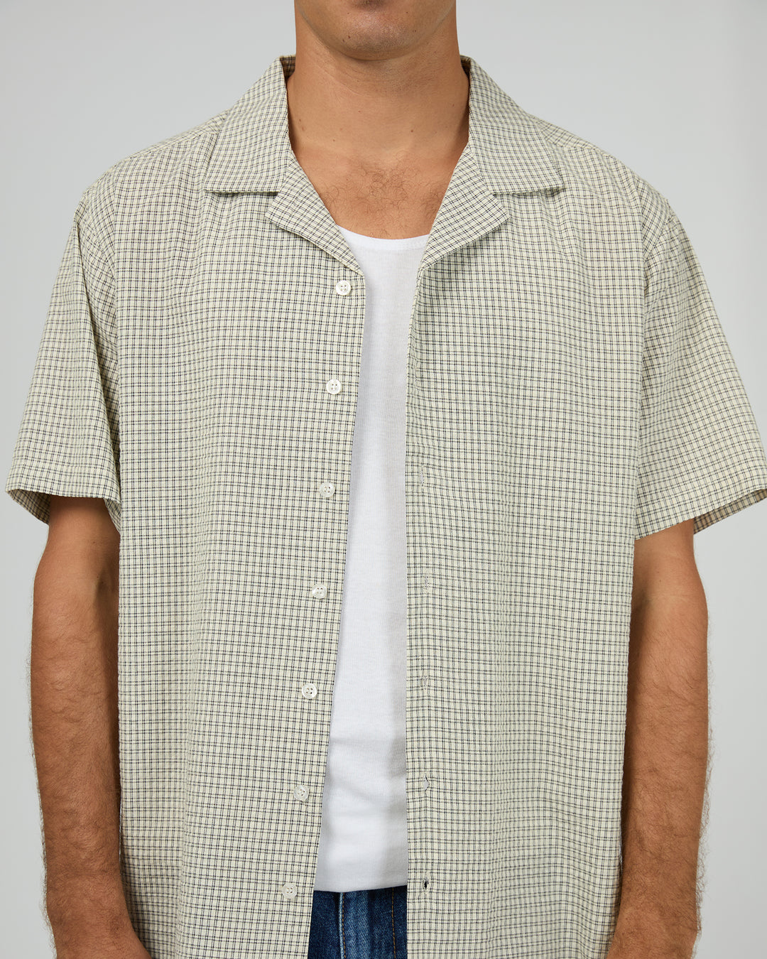 Flinders Short Sleeve Shirt White