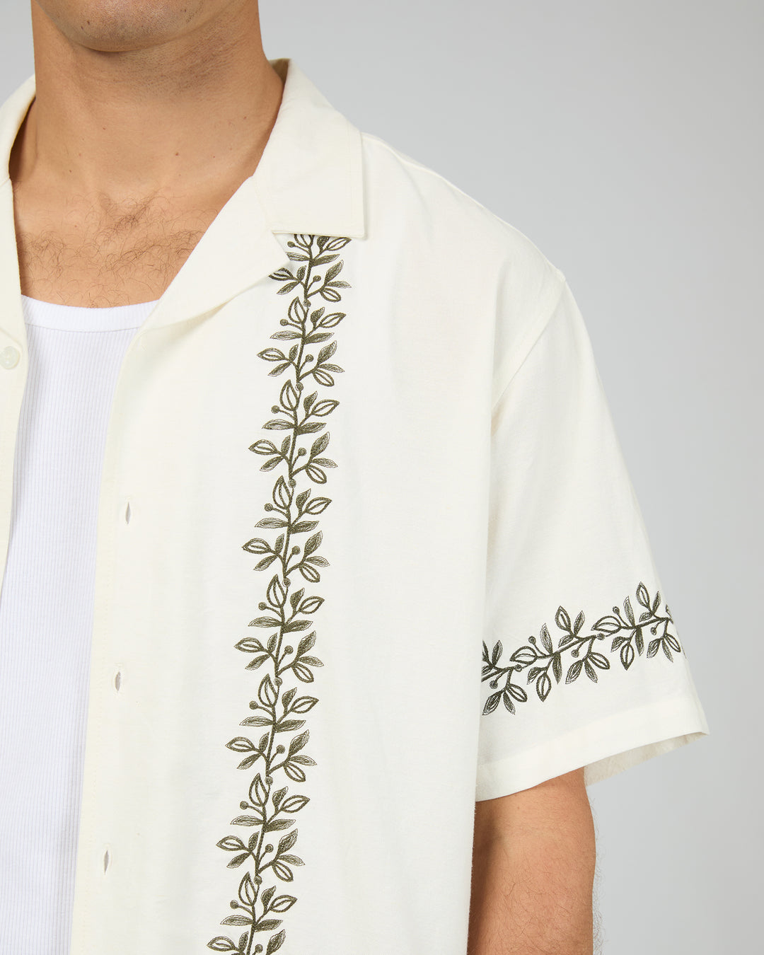Sergio Short Sleeve Shirt Natural