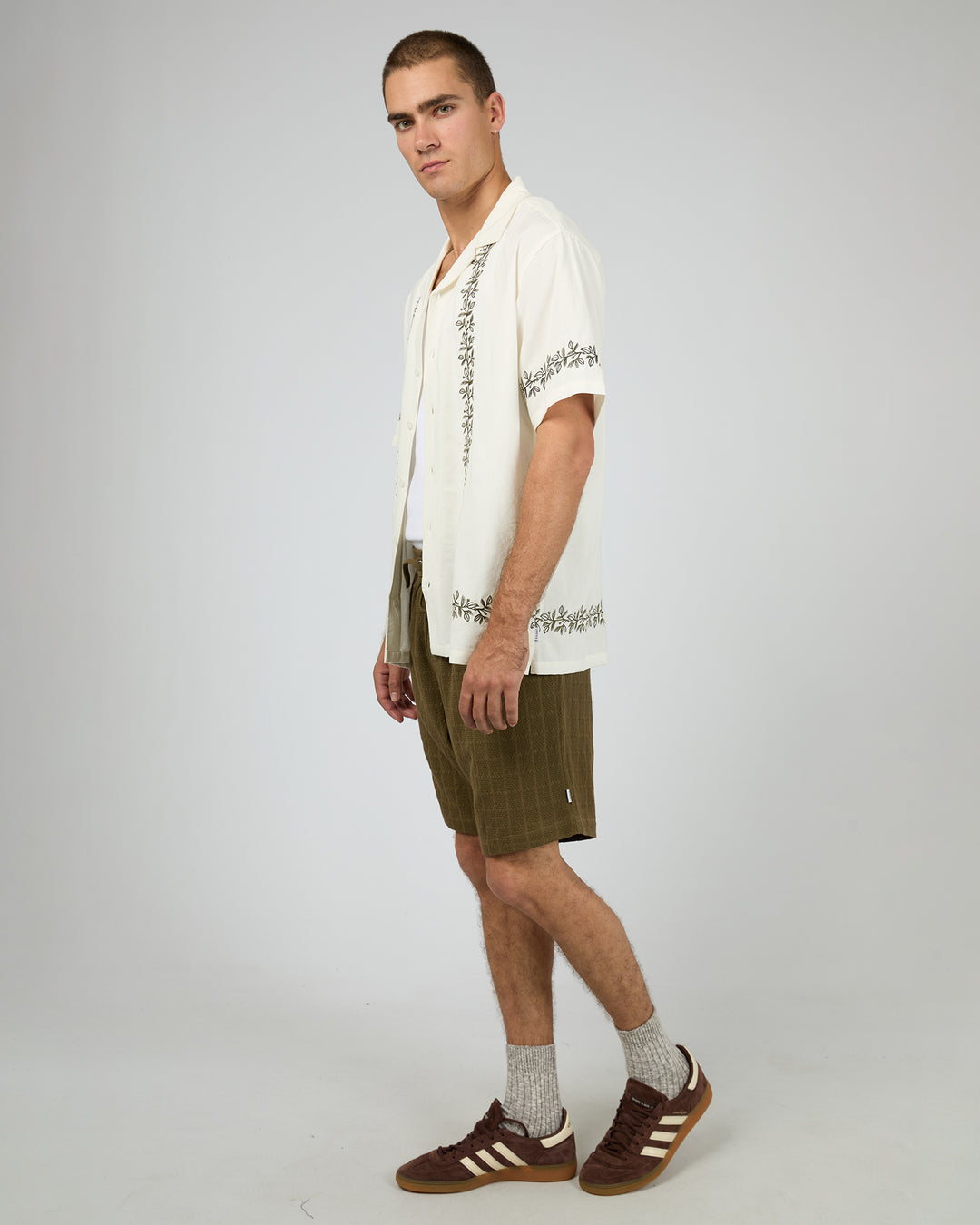 Sergio Short Sleeve Shirt Natural
