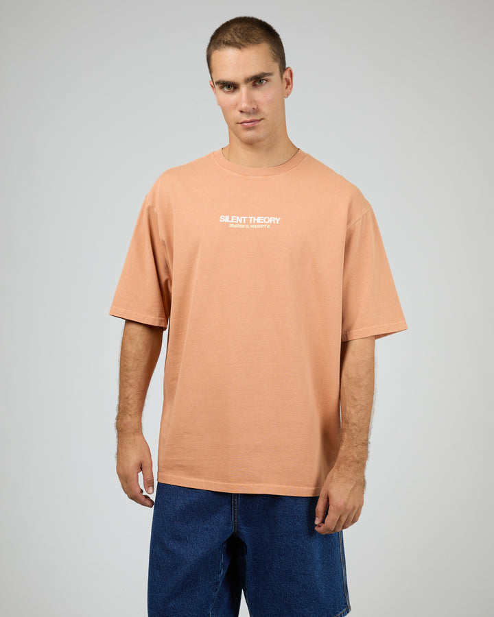 Complacent Box Tee Orange