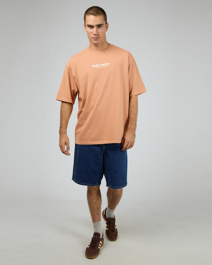 Complacent Box Tee Orange