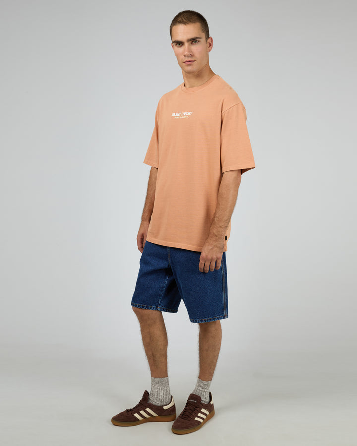 Complacent Box Tee Orange