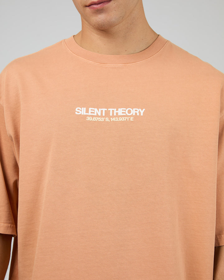 Complacent Box Tee Orange