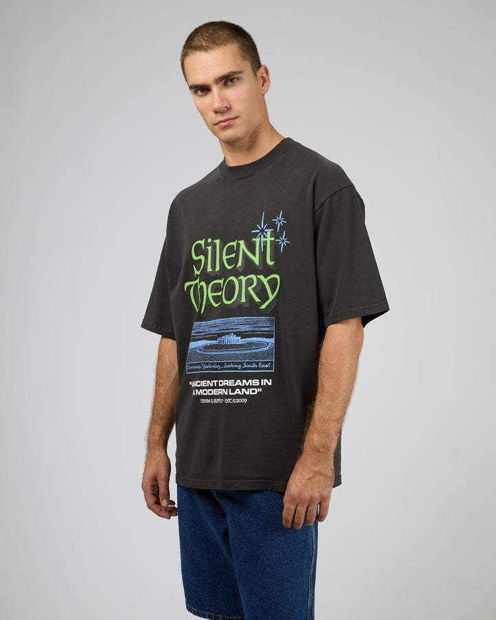 Ancient Dreams Box Tee Coal