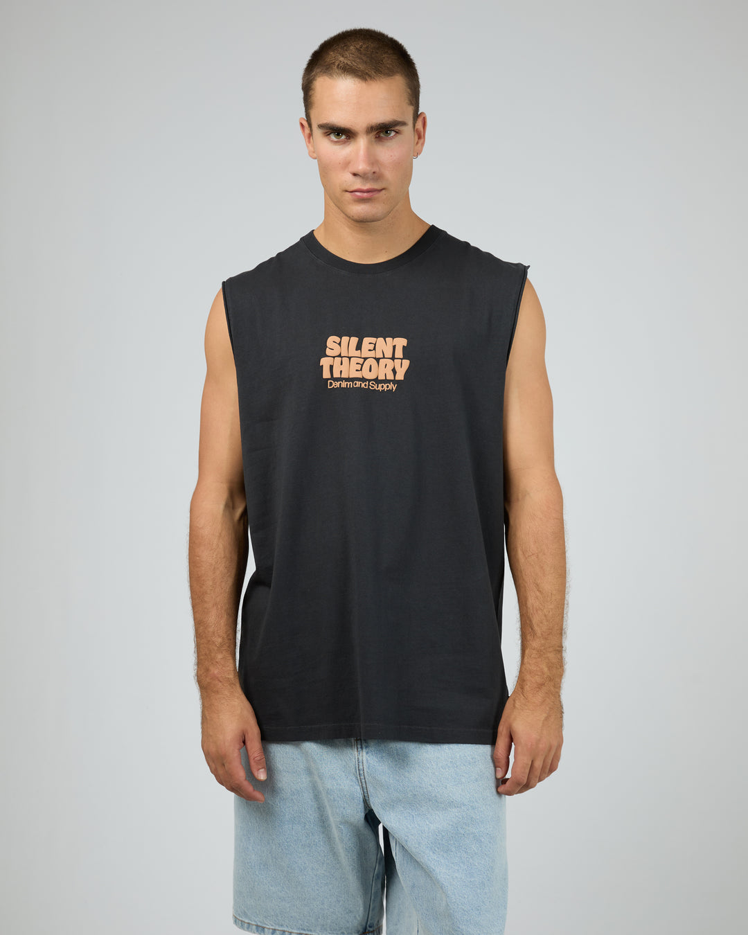 Brezzer Muscle Washed Black