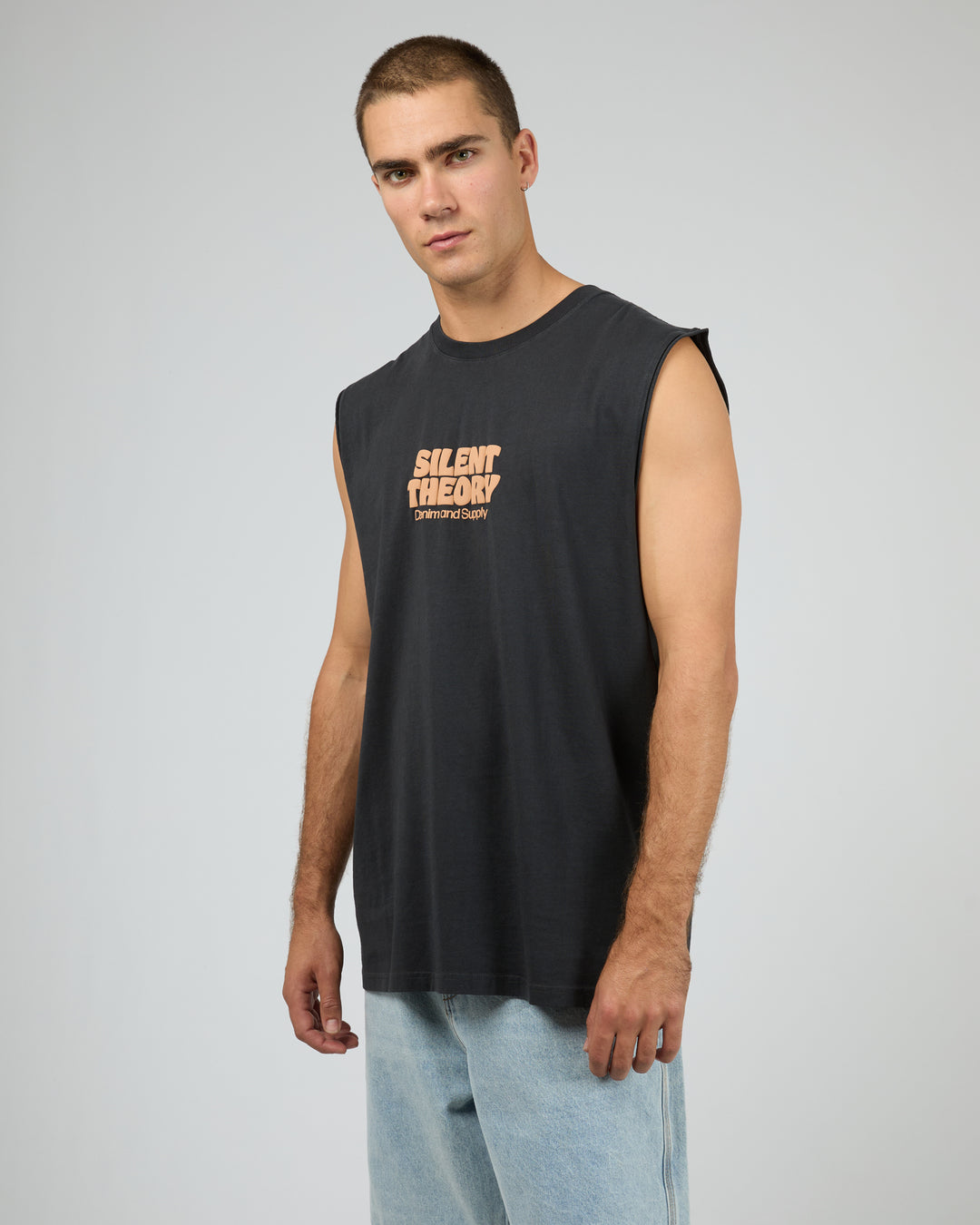 Brezzer Muscle Washed Black