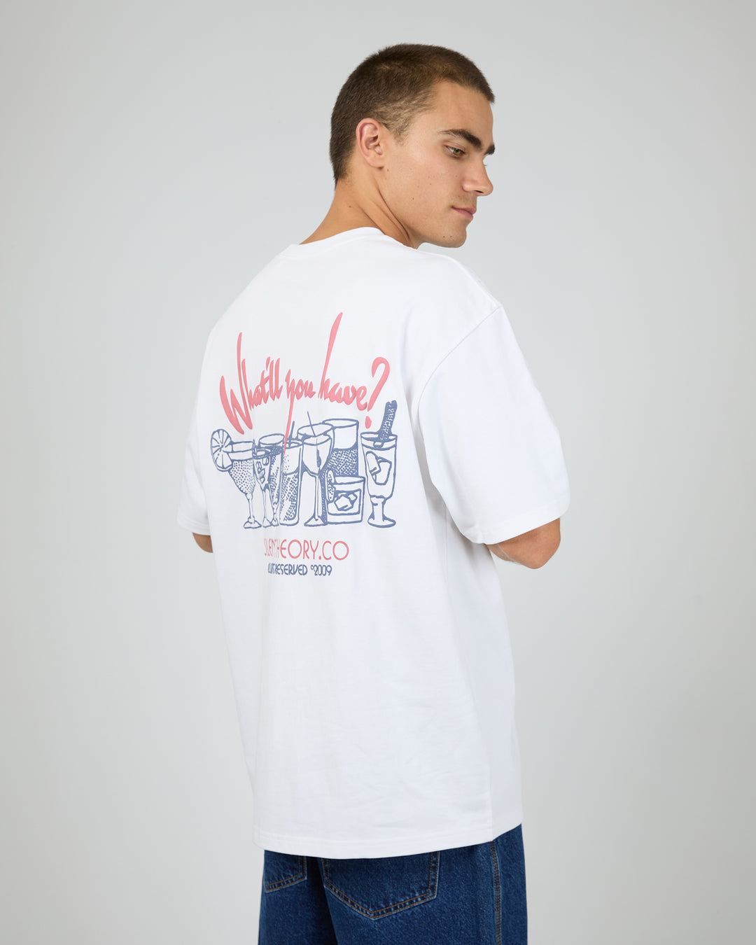 What'll You Have Tee White
