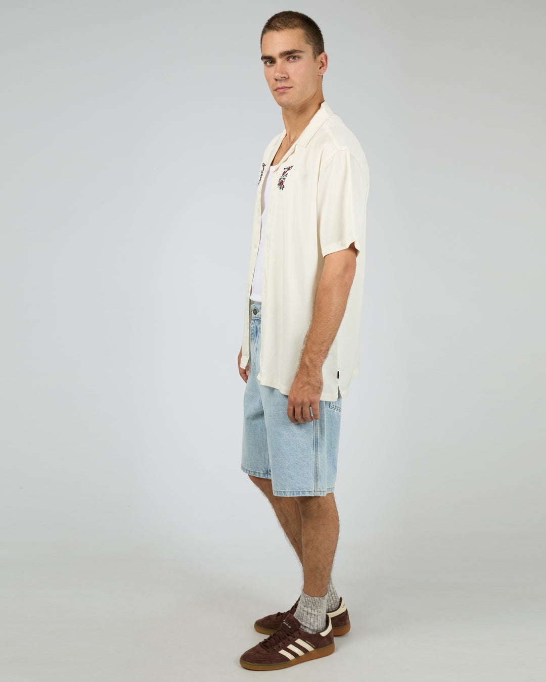 Rose Short Sleeve Shirt Natural