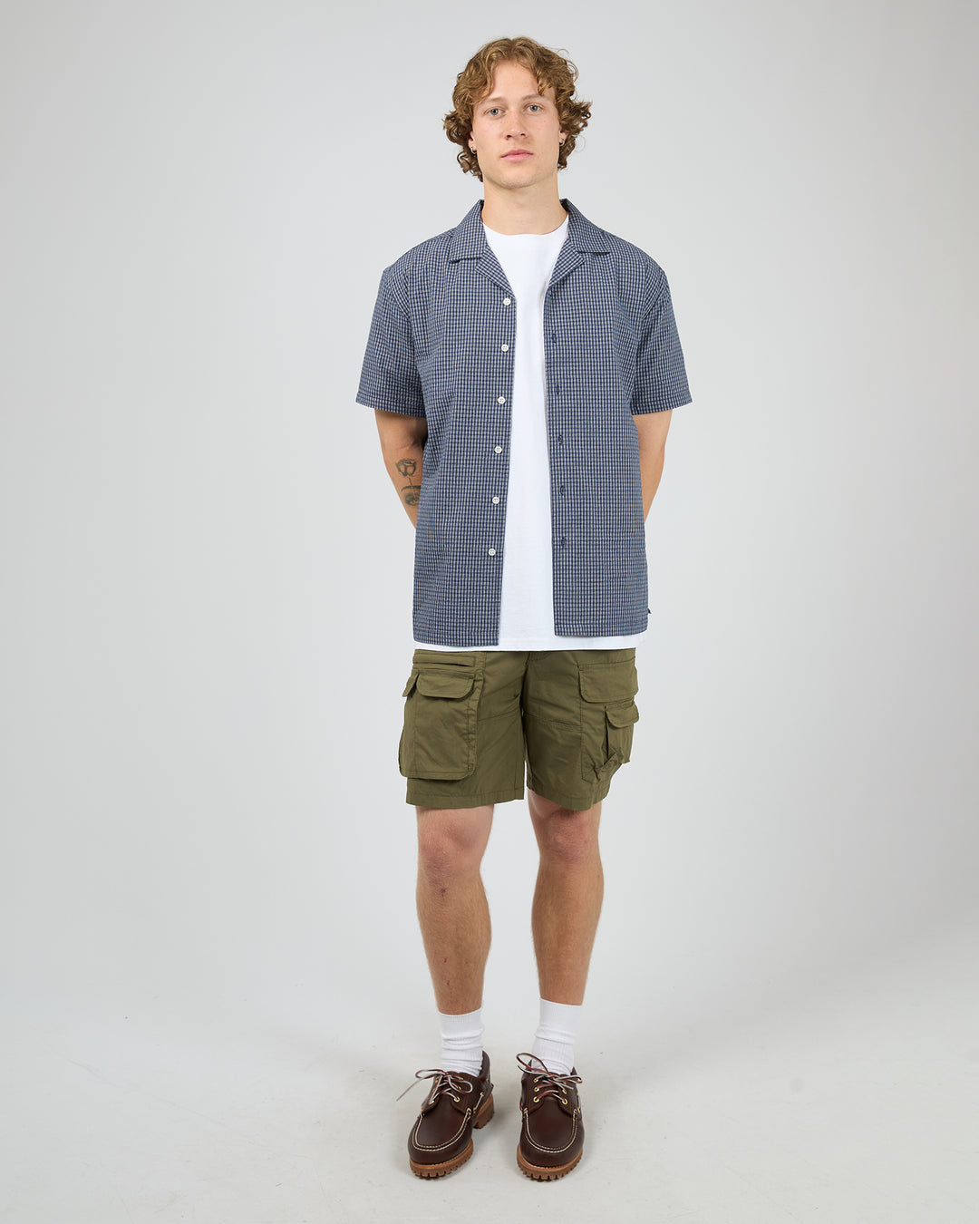 Boundary Cargo Short Khaki