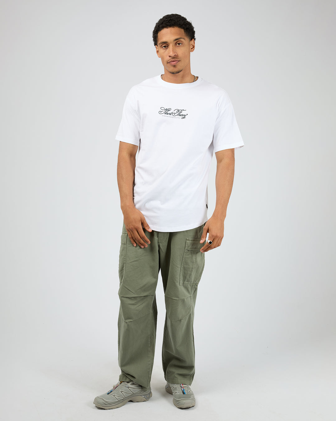 Ministry Scoop Tee White