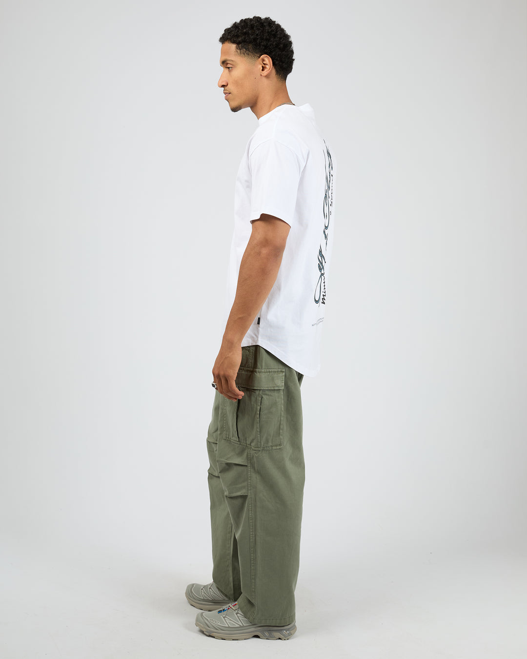 Ministry Scoop Tee White