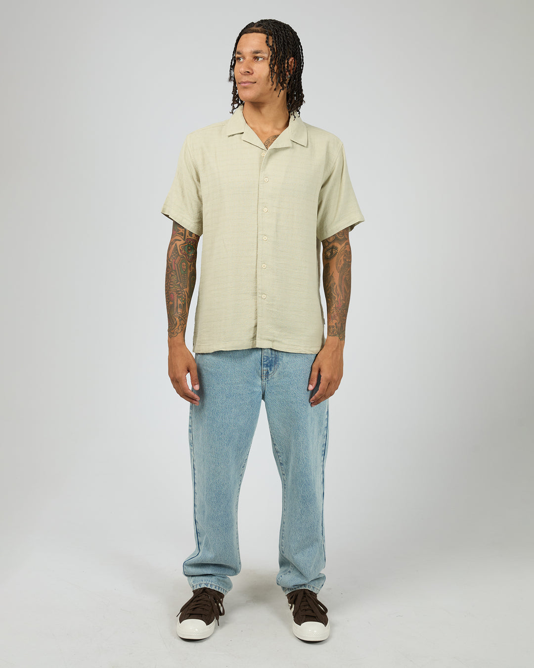 Robinson Short Sleeve Shirt Sage