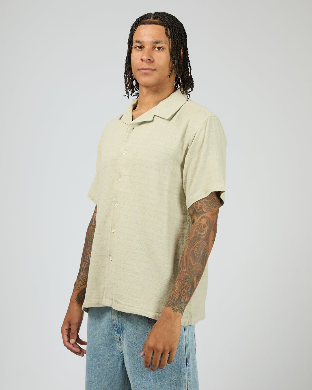 Robinson Short Sleeve Shirt Sage
