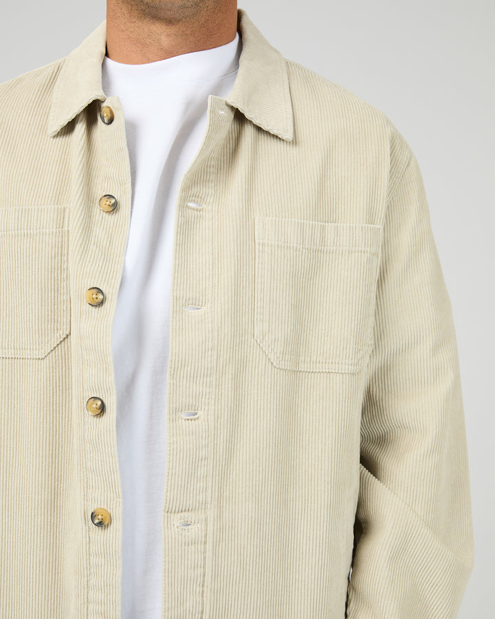 Jameson Cord Shirt Bone