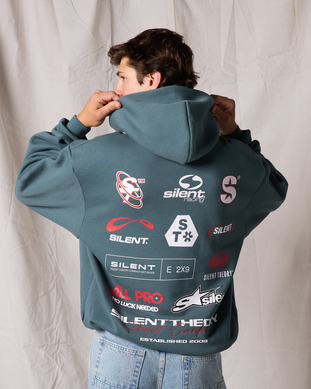Redline Hoodie Green