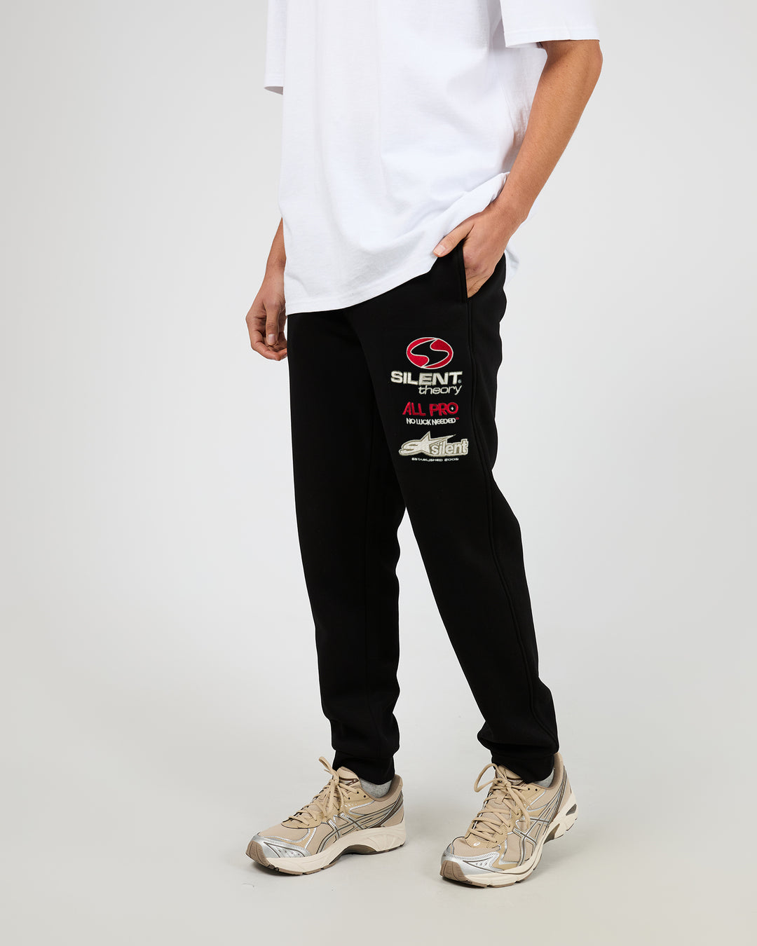 Redline Track Pant Black