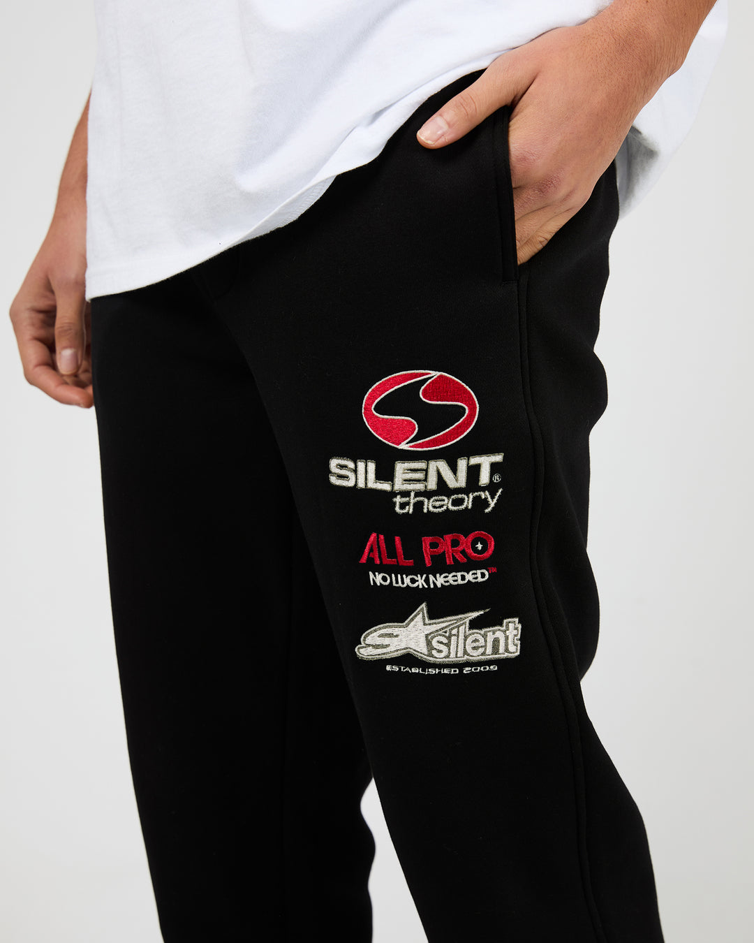 Redline Track Pant Black
