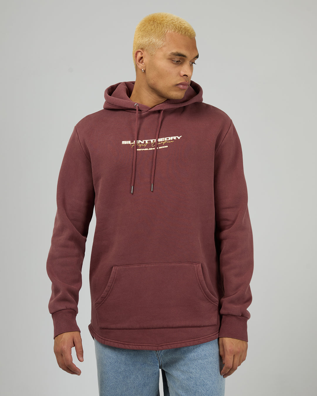 Charger Hoodie Burgundy