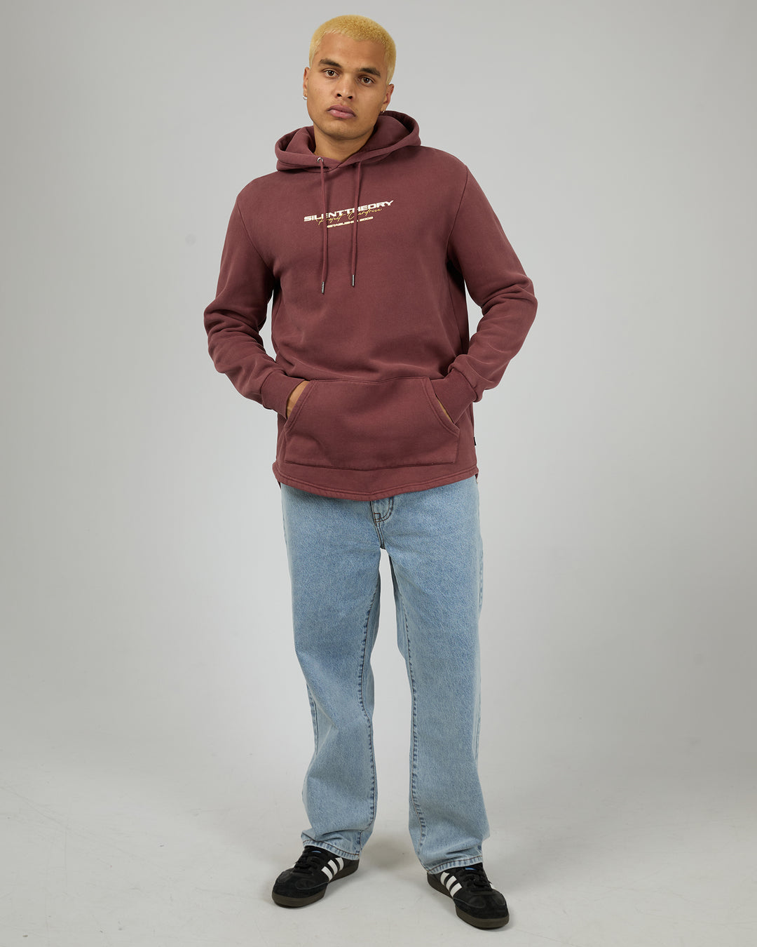 Charger Hoodie Burgundy