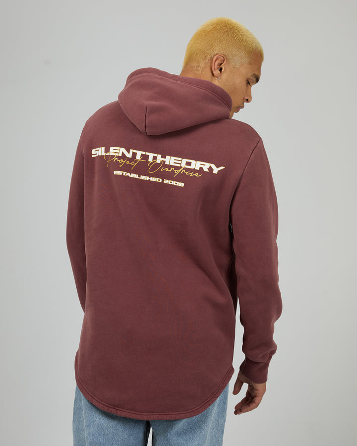 Charger Hoodie Burgundy
