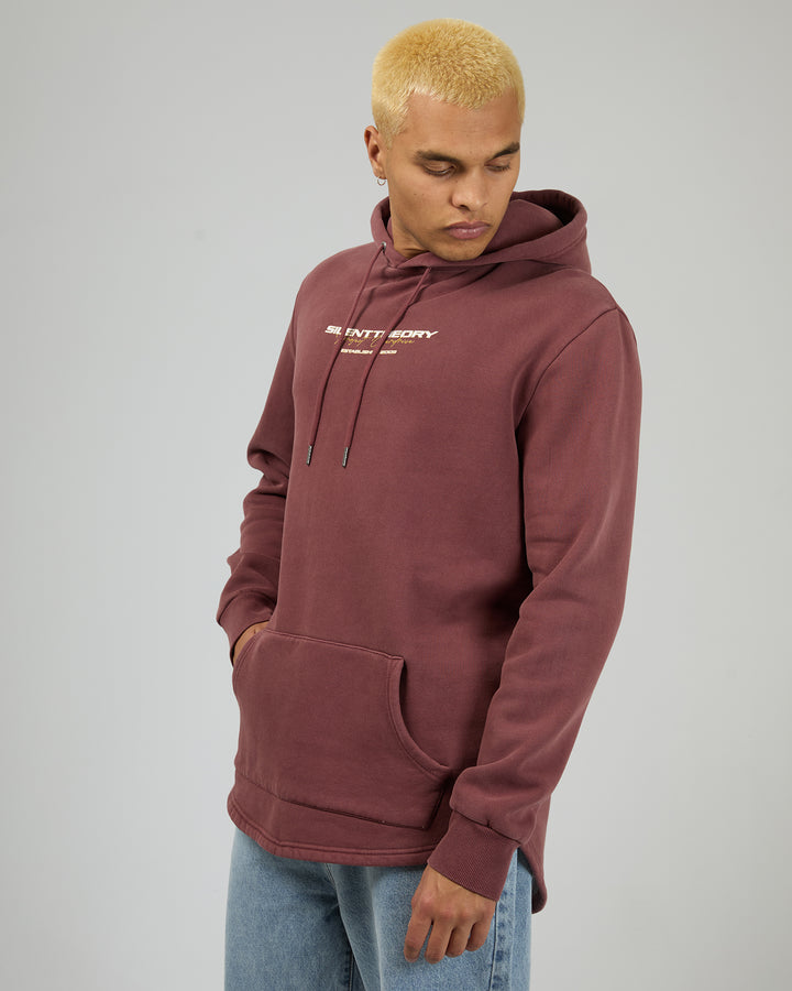 Charger Hoodie Burgundy