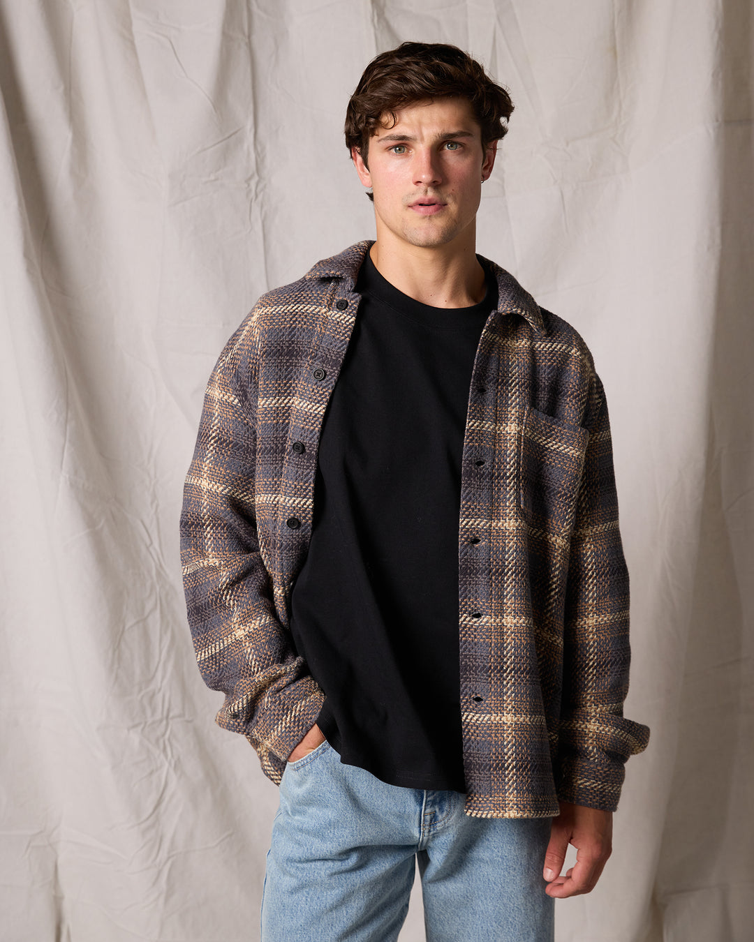 Stature Overshirt Brown