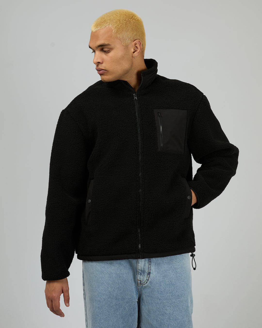 Terra Sherpa Jacket Black