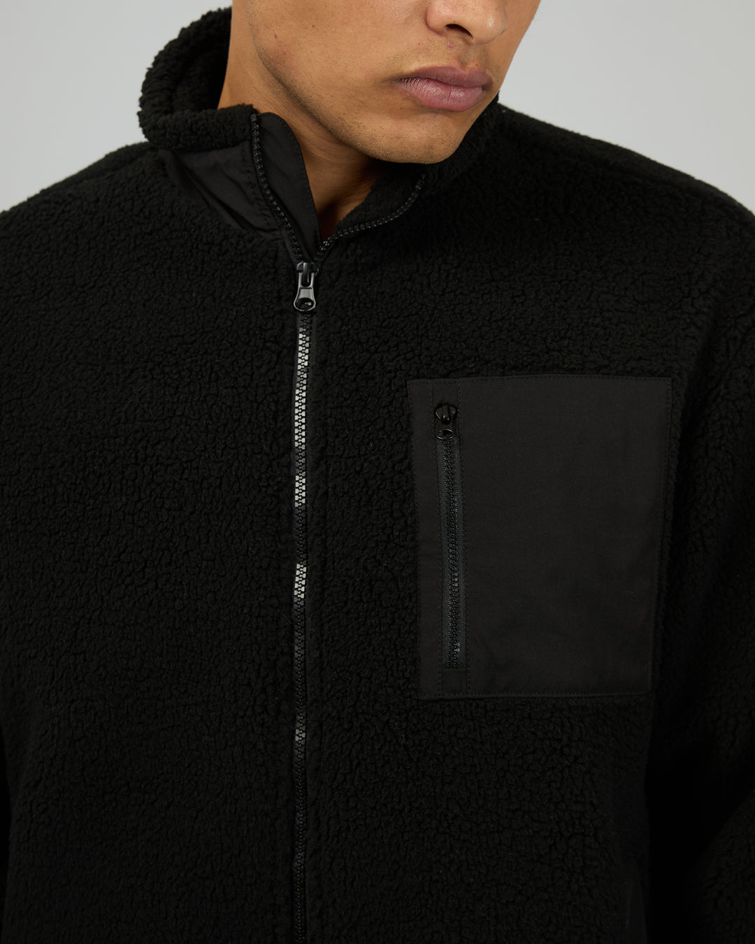 Terra Sherpa Jacket Black