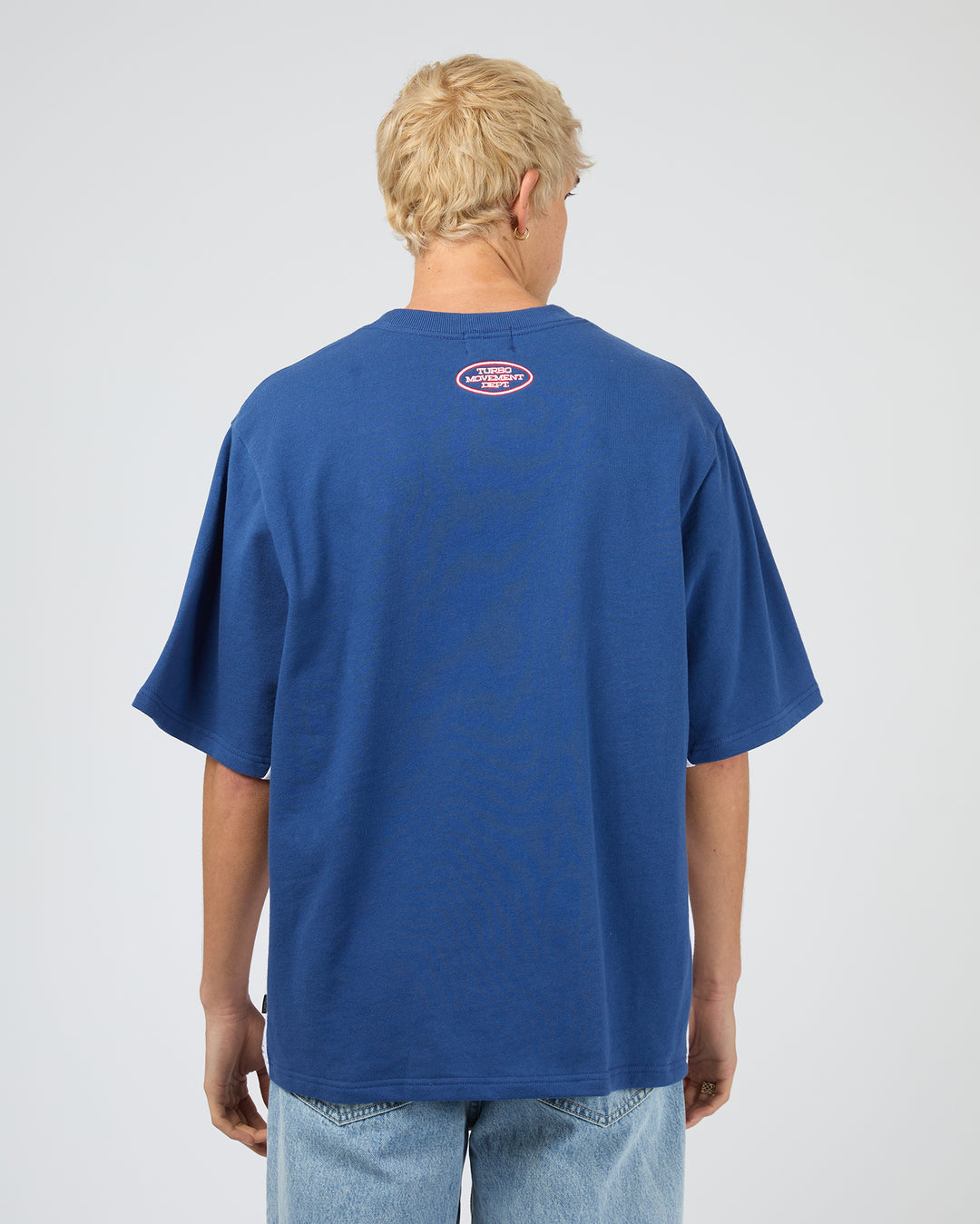Race Team Fleece Tee Cobalt