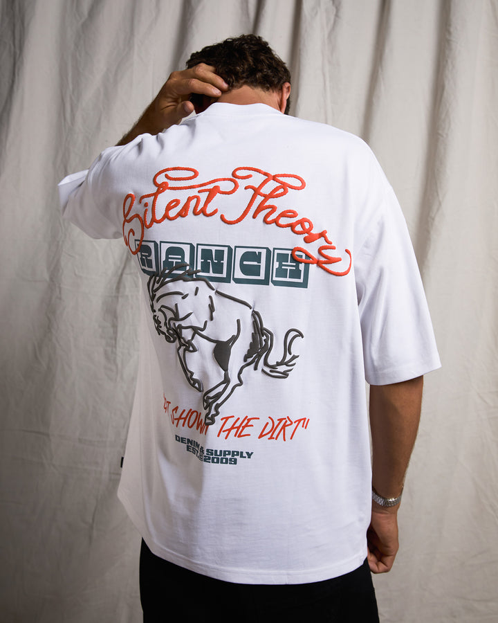 Shown The Dirt Tee White