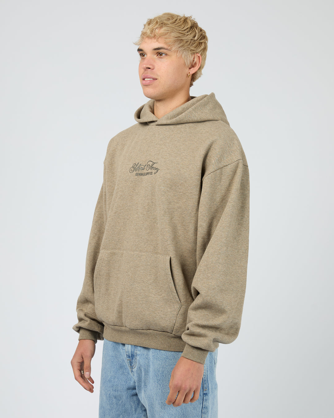 Rider Hoodie Brown Marle