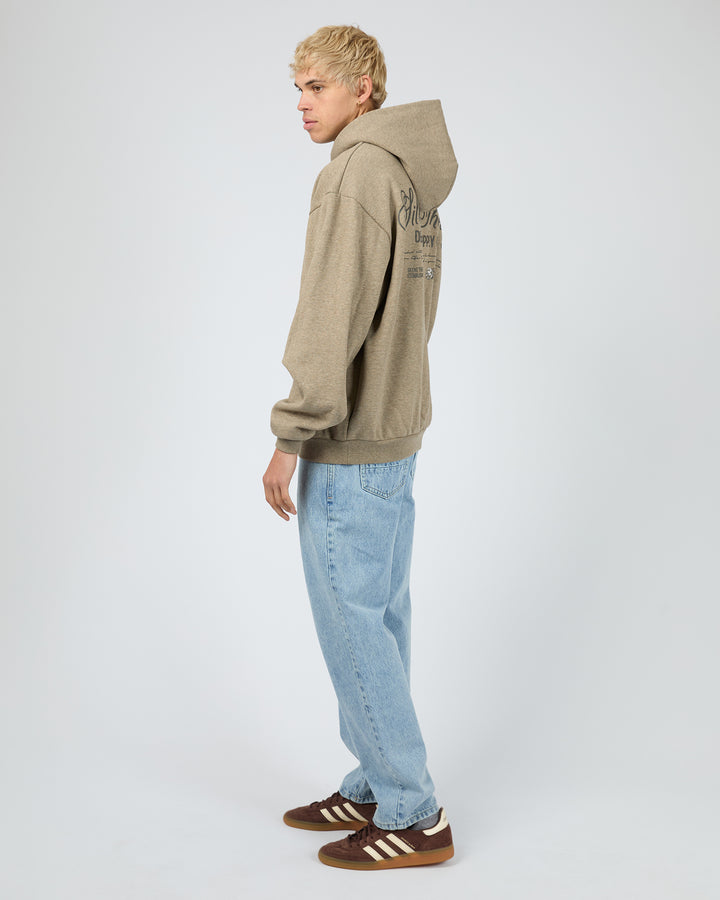 Rider Hoodie Brown Marle