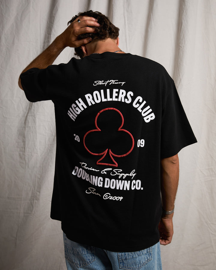 High Roller Tee Black