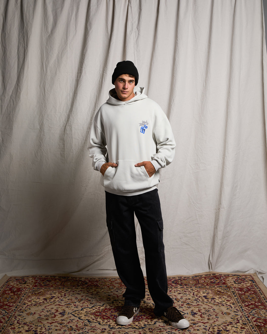 Dice Hoodie Grey