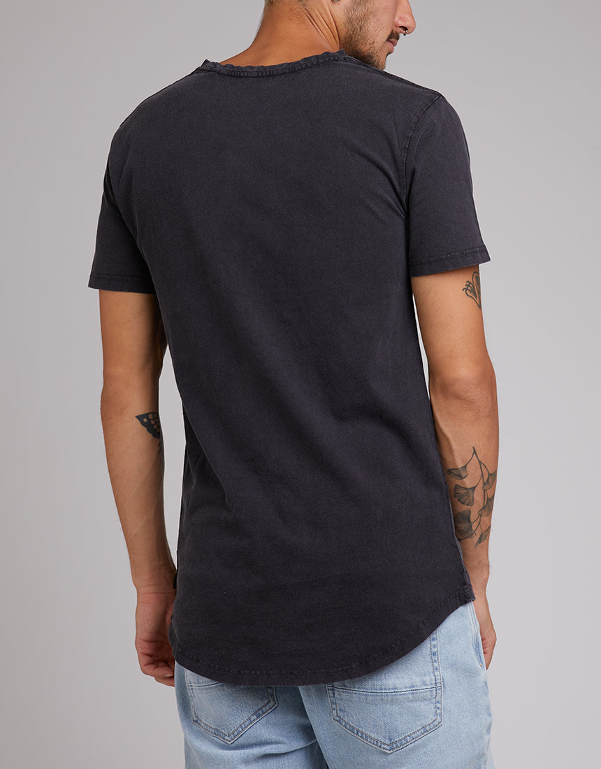 Tee Acid Tail Washed Black