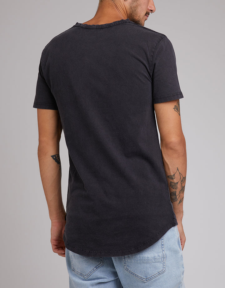 Tee Acid Tail Washed Black